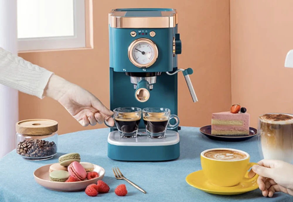 espresso machine with wand