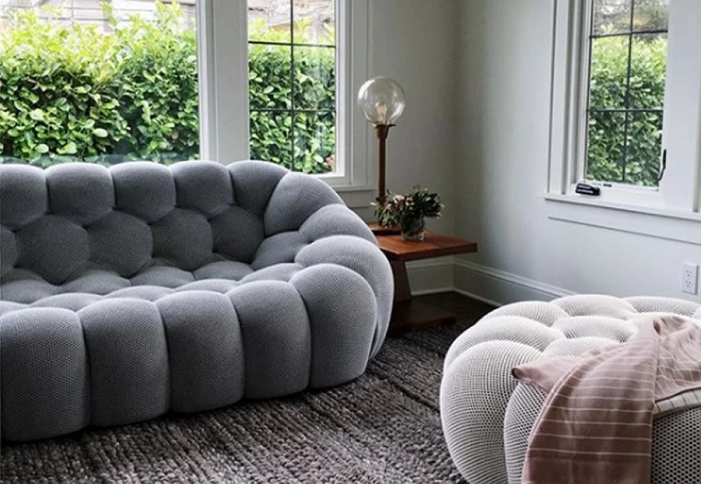 bubble 2 curved 3-4 seat sofa